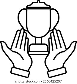 Recognition Icon - Line Style - Meritocracy Theme