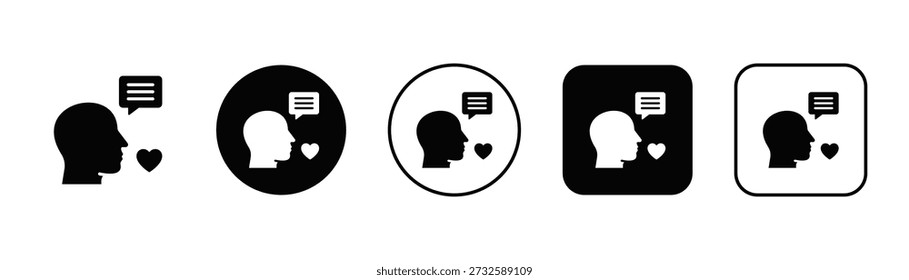 Ícone De Reconhecimento - Estilo De Plano De Fundo Branco E Preto