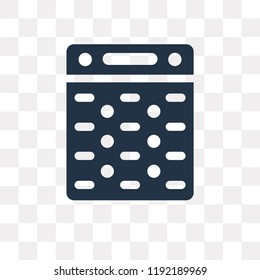 Recognition vector icon isolated on transparent background, Recognition transparency concept can be used web and mobile