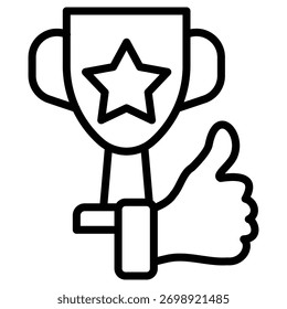 Icono de Web de reconocimiento en estilo de esquema