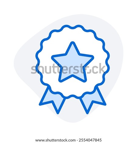 Recognized Superior Quality – Badge Representing Certified Excellence and High Standards