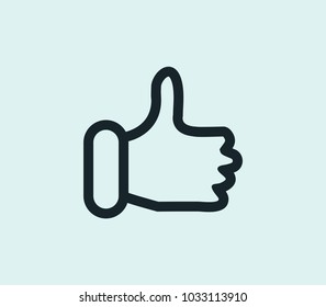 Recommend icon line isolated on clean background. Recommend icon concept drawing icon line in modern style. Vector illustration for your web site mobile logo app UI design.