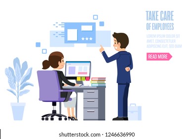 The Recommend of professionals to develop your work. Level up digital skill. Employees must develop their own skills regularly. Take care employees. 