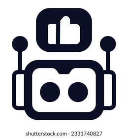 Recommendation Engine Icon Illustration can be used for uiux, web, etc