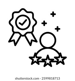 Recommendation Icon Element for Design