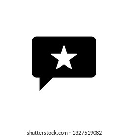 recommendation, star icon. Signs and symbols can be used for web, logo, mobile app, UI, UX