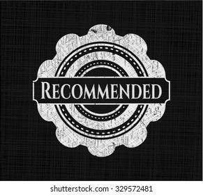 Recommended chalkboard emblem
