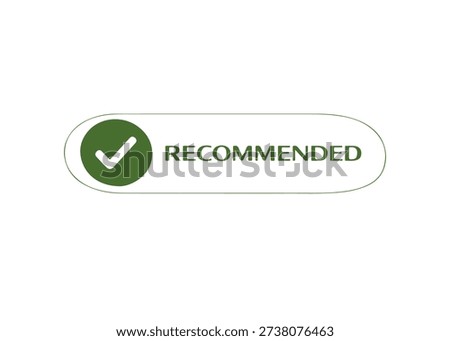 RECOMMENDED frame icon vector on a white background
Vector frame on a white background