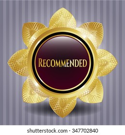 Insignia de oro recomendada