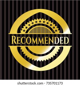 Recommended golden badge