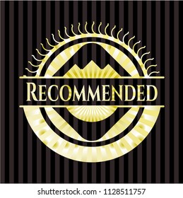 Recommended golden emblem