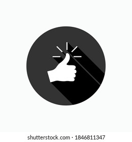 Recommended Icon. Satisfy Symbol As Simple Vector Sign for Design and Website, Presentation or Application.