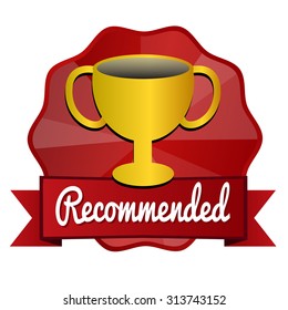 recommended red badge golden cup