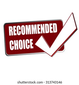 recommended red right choice tag