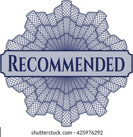 Recommended rosette