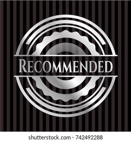 Recommended silvery emblem