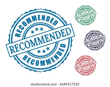 recommended stamp vector graphic elements for design and marketing materials seals and approvals