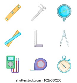 Reconstruct icons set. Cartoon set of 9 reconstruct vector icons for web isolated on white background