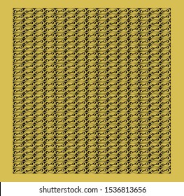 Reconstruction of Trypillian culture pattern.