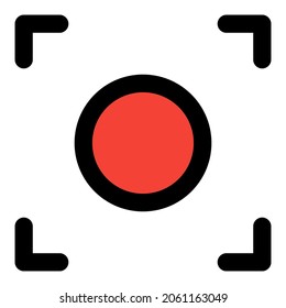 Record button for live audio session online