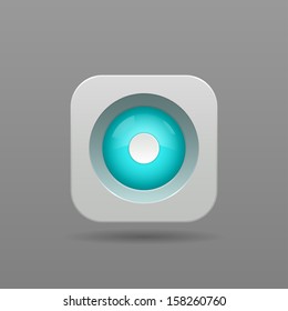 Record Button - Vector App Icon