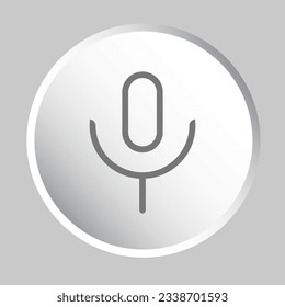 Record button vector for user interface