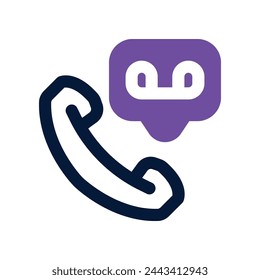 record call icon. vector dual tone icon for your website, mobile, presentation, and logo design.