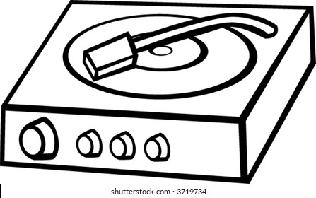 record disc player