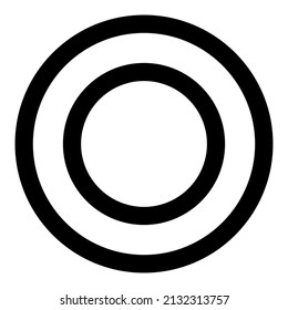 record icon with black color
