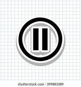 record icon  design 