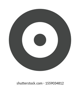 Record icon isolated on white background. Smart speaker symbol modern, simple, vector, icon for website design, mobile app, ui. Vector Illustration