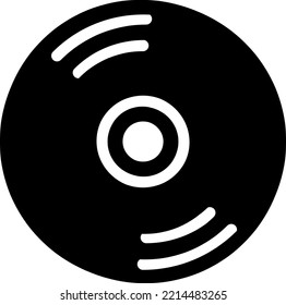 Record icon isolated on white background from media player collection. Vector illustration..eps