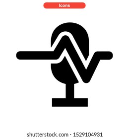 record icon isolated sign symbol vector illustration - high quality black style vector icons
