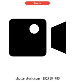 record icon isolated sign symbol vector illustration - high quality black style vector icons
