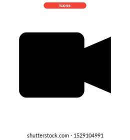 record icon isolated sign symbol vector illustration - high quality black style vector icons
