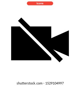 record icon isolated sign symbol vector illustration - high quality black style vector icons
