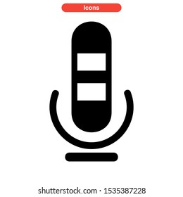 record icon isolated sign symbol vector illustration - high quality black style vector icons

