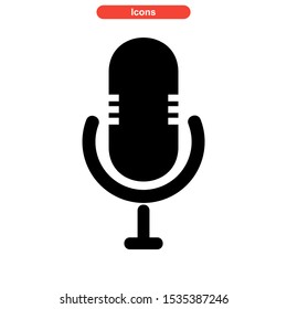 record icon isolated sign symbol vector illustration - high quality black style vector icons
