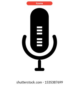 record icon isolated sign symbol vector illustration - high quality black style vector icons

