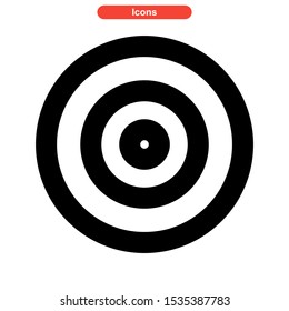 record icon isolated sign symbol vector illustration - high quality black style vector icons
