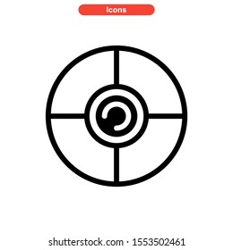 record icon isolated sign symbol vector illustration - high quality black style vector icons
