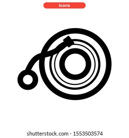 record icon isolated sign symbol vector illustration - high quality black style vector icons
