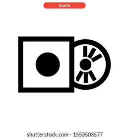 record icon isolated sign symbol vector illustration - high quality black style vector icons
