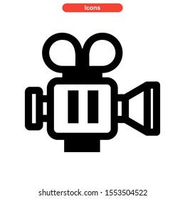 record icon isolated sign symbol vector illustration - high quality black style vector icons
