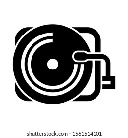 record icon isolated sign symbol vector illustration - high quality black style vector icons
