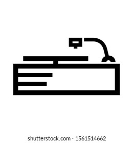record icon isolated sign symbol vector illustration - high quality black style vector icons
