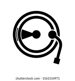 record icon isolated sign symbol vector illustration - high quality black style vector icons
