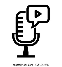 record icon isolated sign symbol vector illustration - high quality black style vector icons
