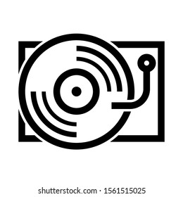record icon isolated sign symbol vector illustration - high quality black style vector icons
