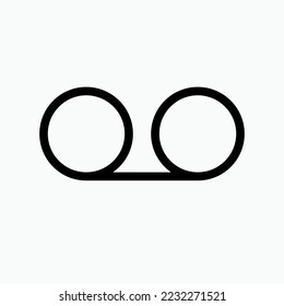 Record Icon. Recording Symbol - Vector.